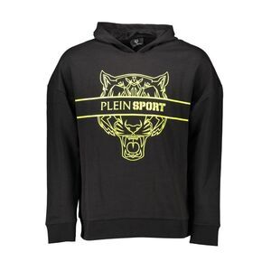 Plein Sport Black Cotton Men Men's Sweatshirt